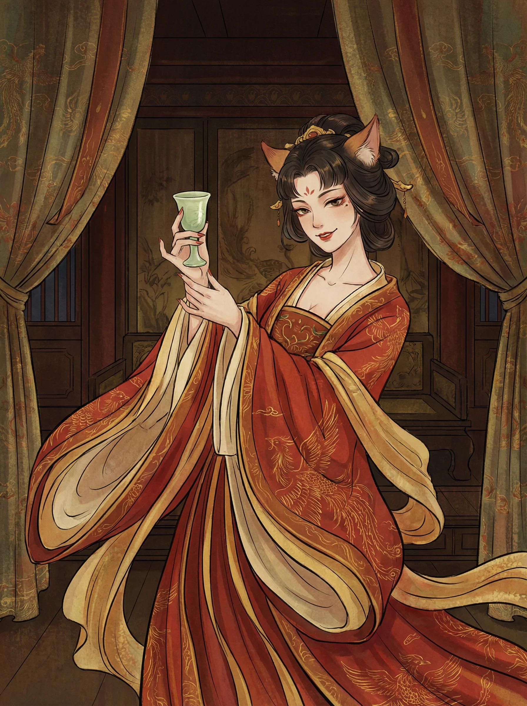 妲己 - 香帅传奇郑少秋版 封神榜截教动漫角色