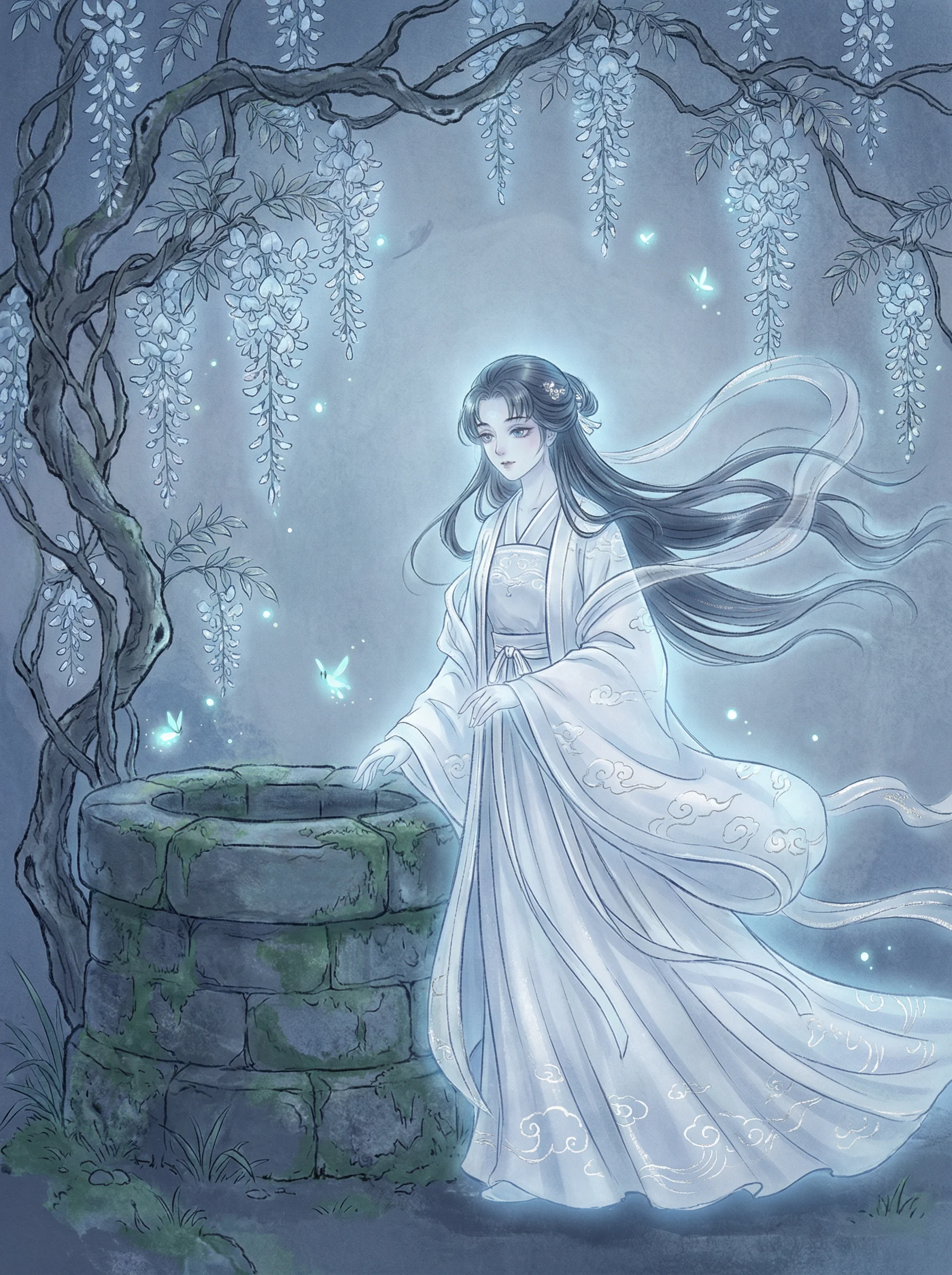聂小倩 - 香帅传奇郑少秋版 聊斋女鬼动漫角色